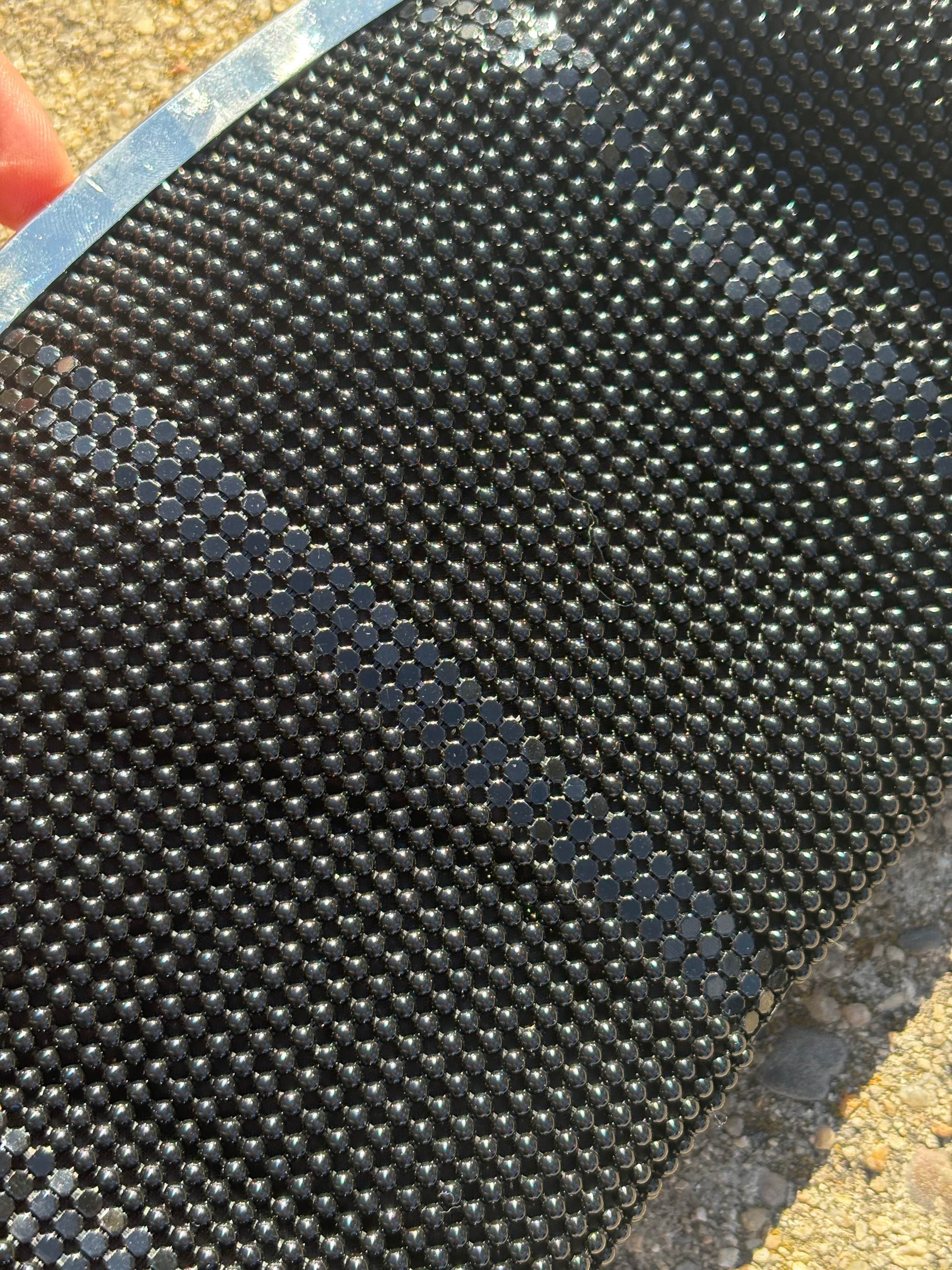 Clutch negro con cadena