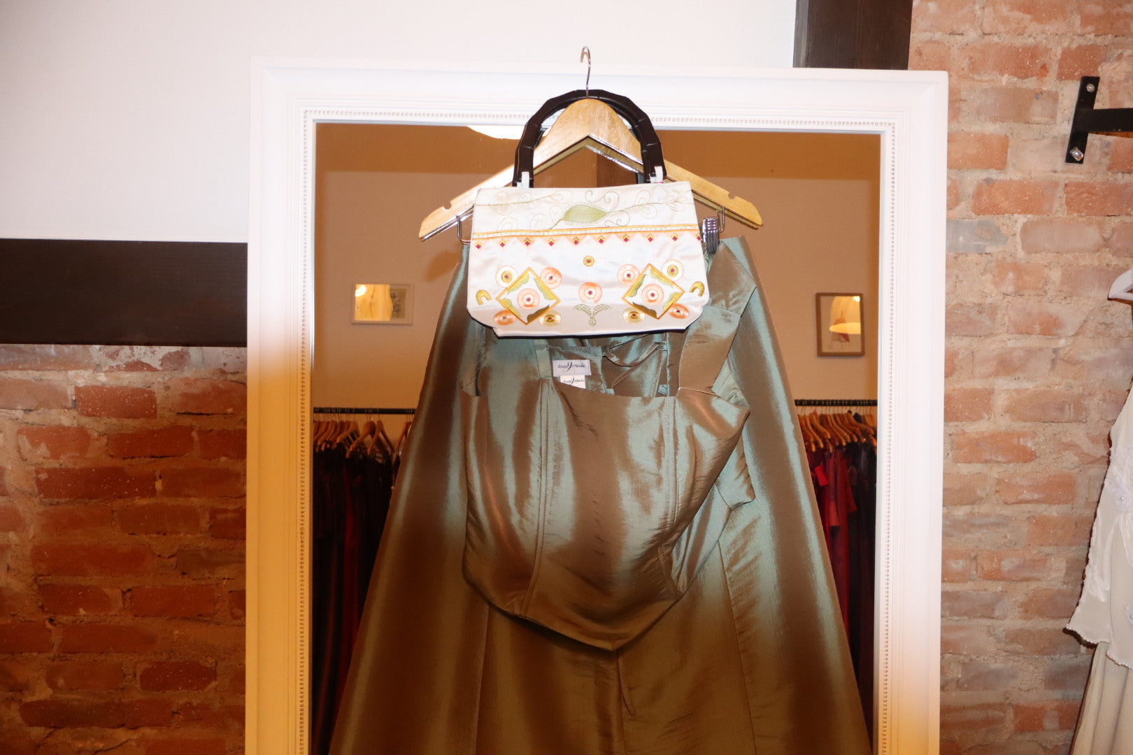 Bolso con dos caras azul