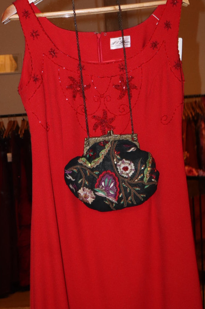 Bolso japonés floral