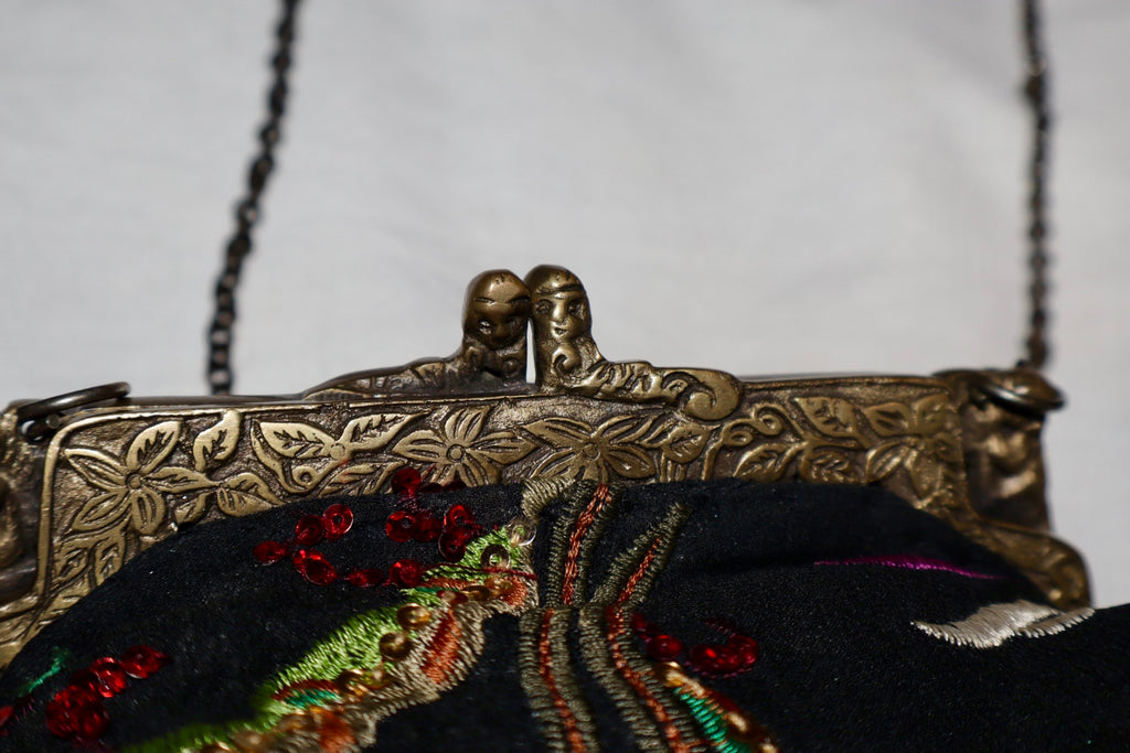 Bolso japonés floral