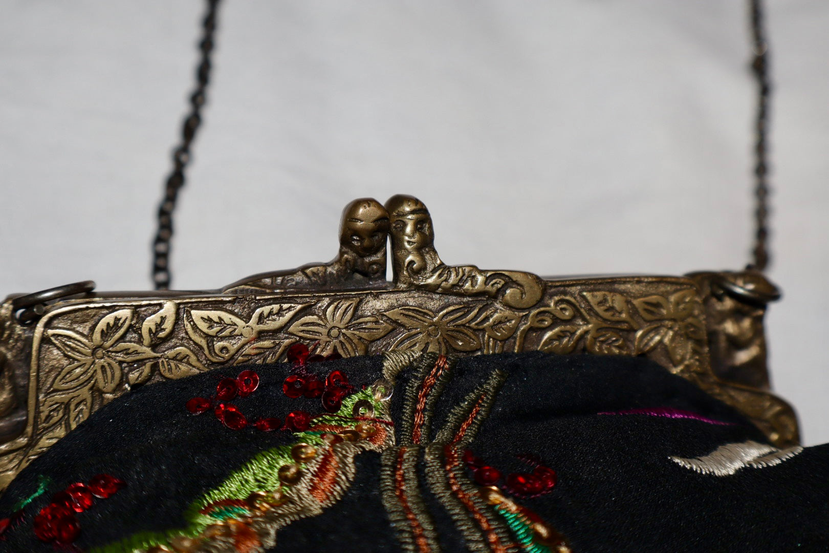 Bolso japonés floral