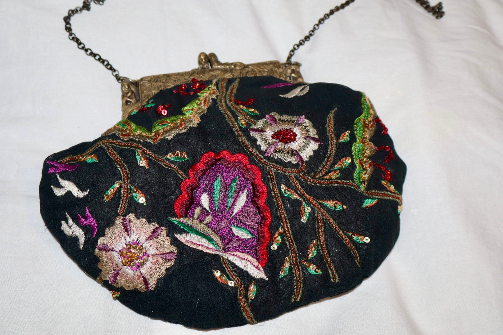 Bolso japonés floral