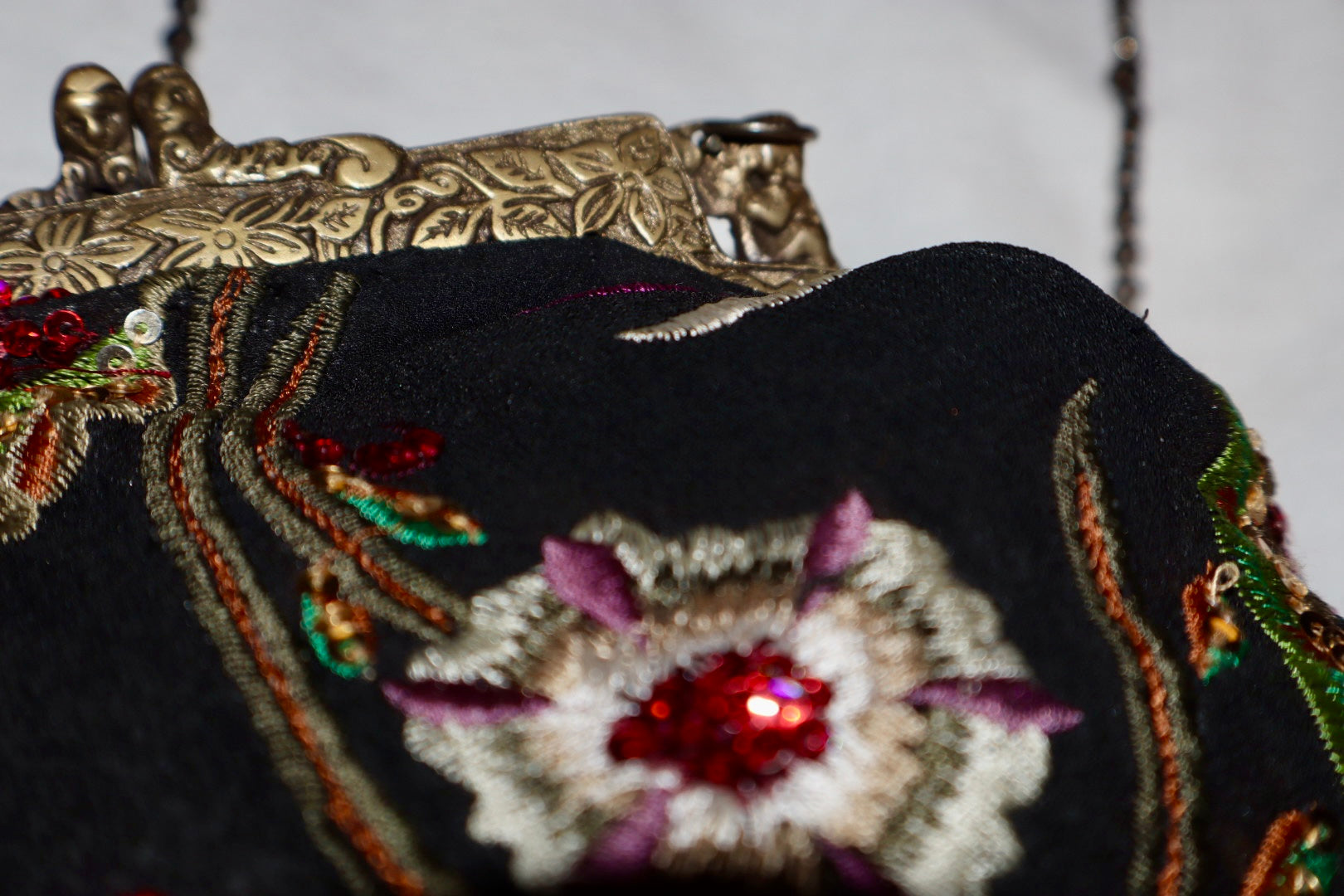 Bolso japonés floral