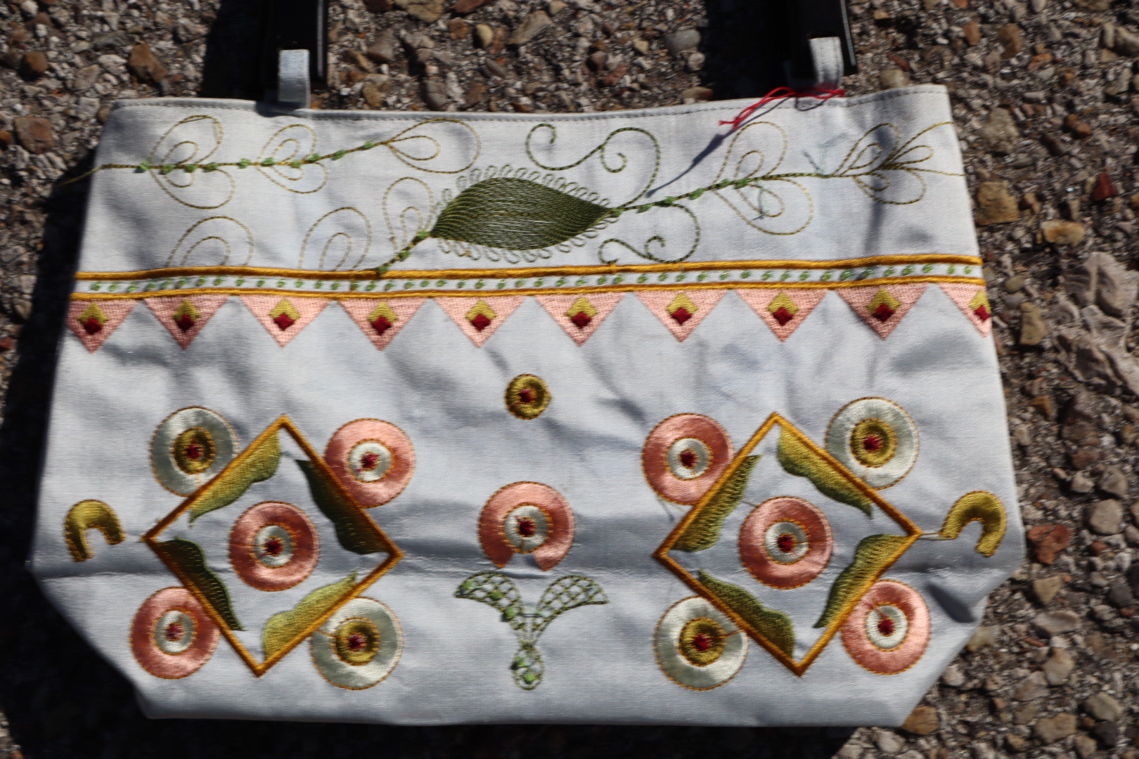 Bolso con dos caras azul