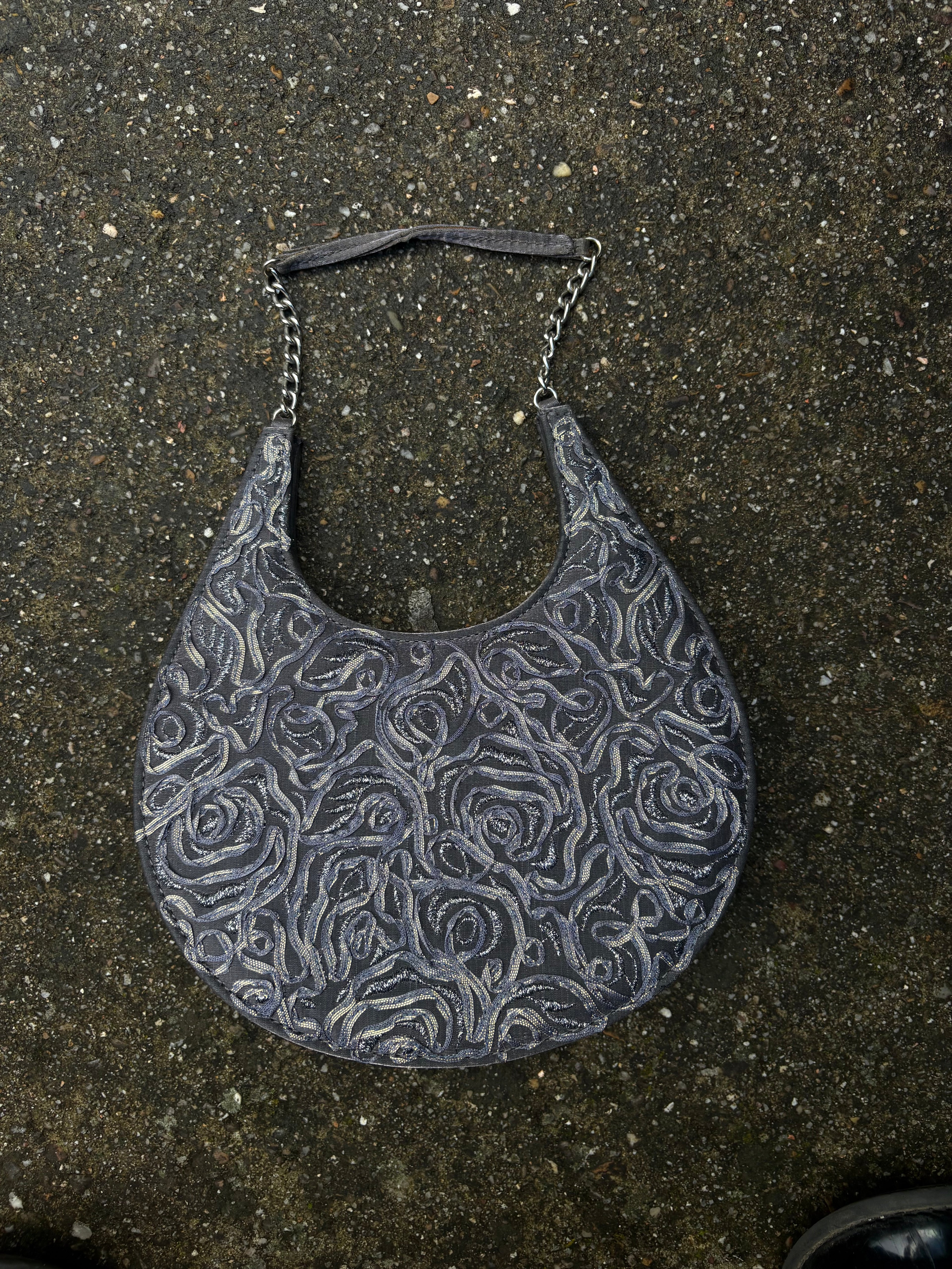 Bolso Relieve Floral